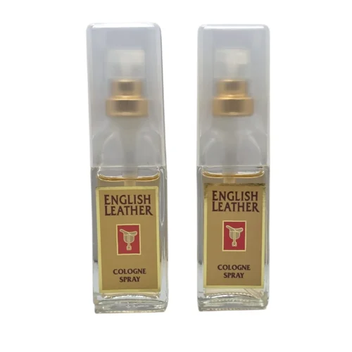English Leather Cologne MEN'S Aftershave cologne pump spray, 2 Spray ,15 ml Each , Mini size