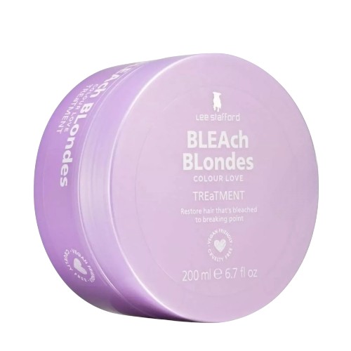 Lee Stafford Bleach Blondes Colour Love Treatment 200ml , Vegan Friendly