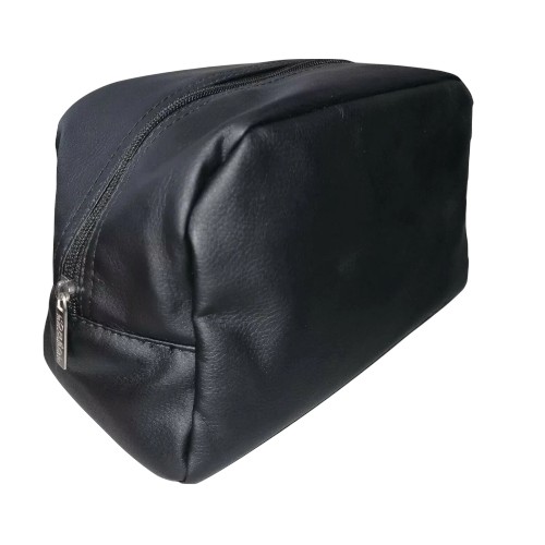 Loreal Soft black Mens Wash Bag, No contents Bag only, New without tags