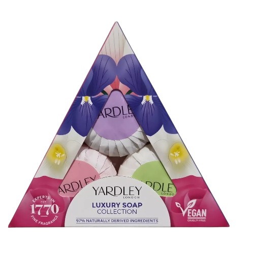 Luxury Soap Yardley Collection Contains 3x 50g soaps , UNISEX Gift Set