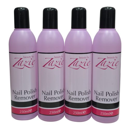 Beauty By Zazie Nail Polish Remover ✔ Suitable for natural nails& False Nails,4x