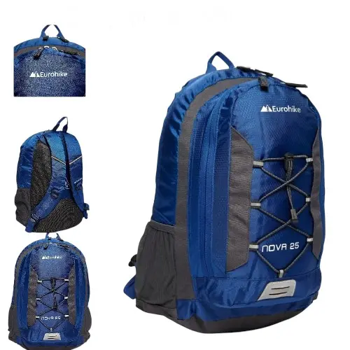 New Eurohike Nova 25L Blue, Multiple compartments,Mesh padded back system ,RRP£40