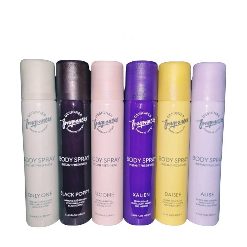 Designer Fragrance BodySpray 100 ML, ☆Note buyer Receives 1 of Each as main pic☆